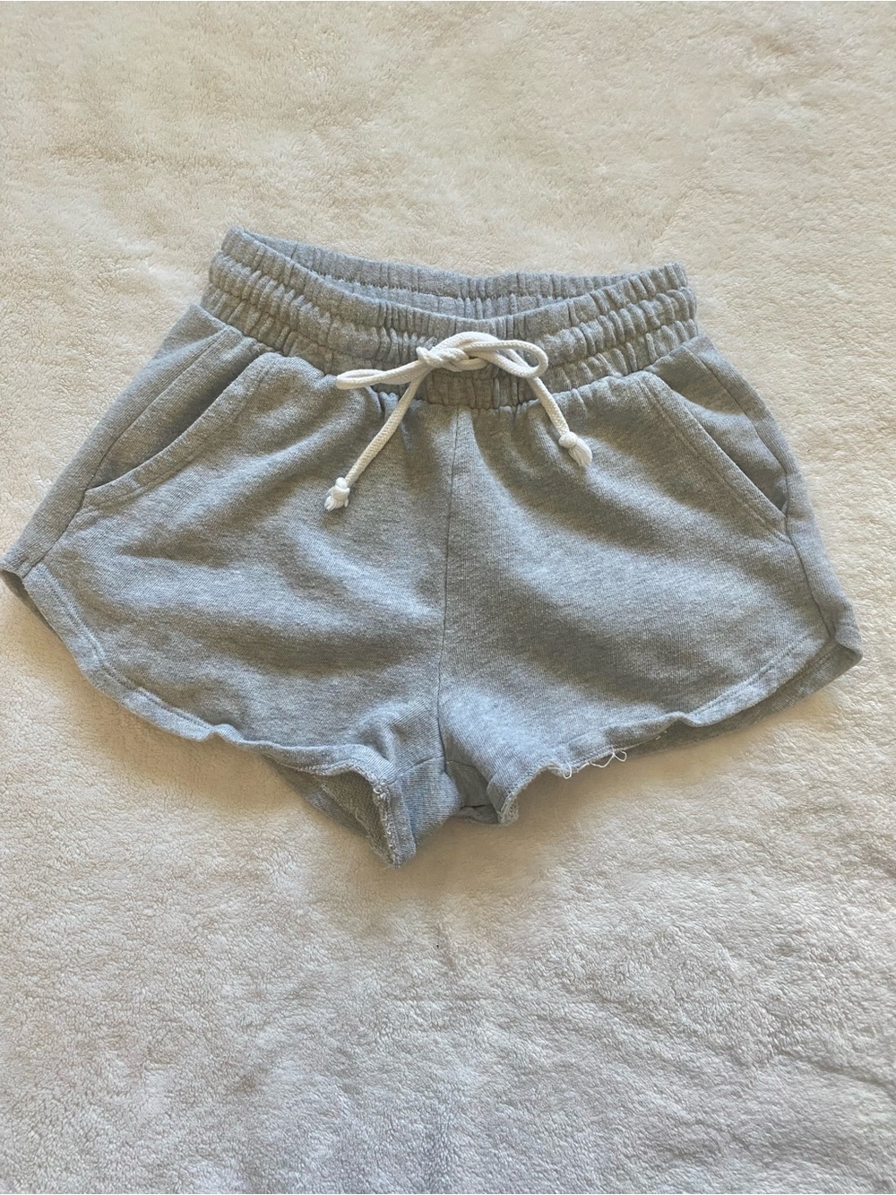 SO Light Gray Sweat Shorts Size Extra Small